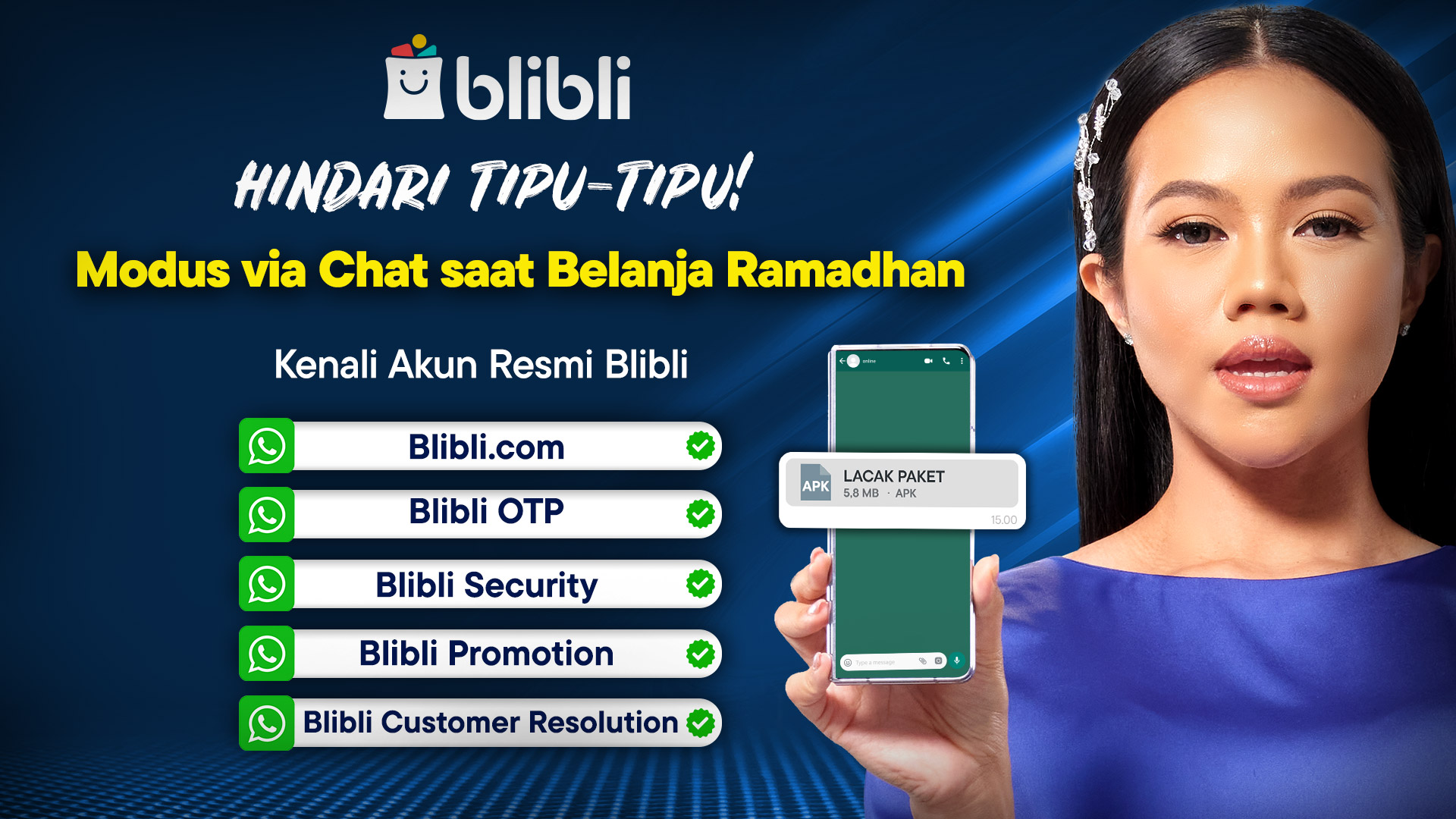 Blibli Bagikan Tips Hindari Tipu-Tipu Saat Belanja Online