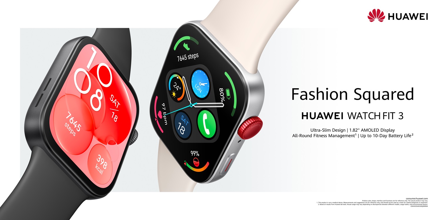 HUAWEI WATCH Fit 3 di Indonesia