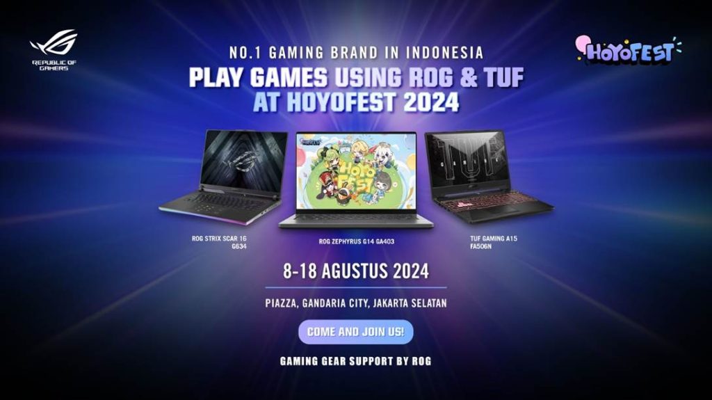 ASUS ROG Hadir di HoYo FEST