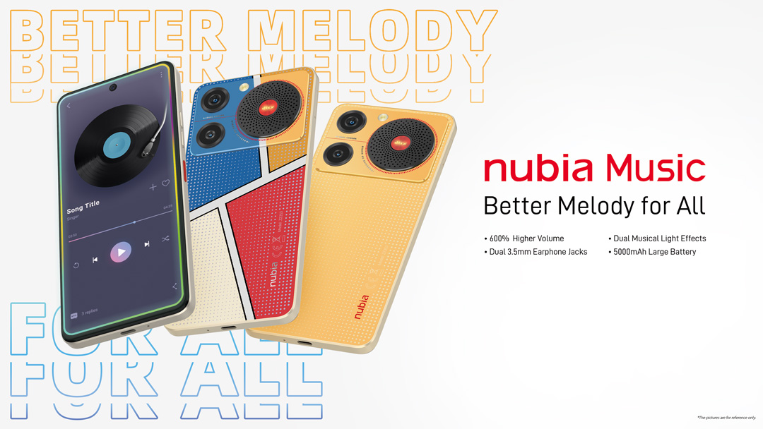 nubia Music Dijual 1 Jutaan