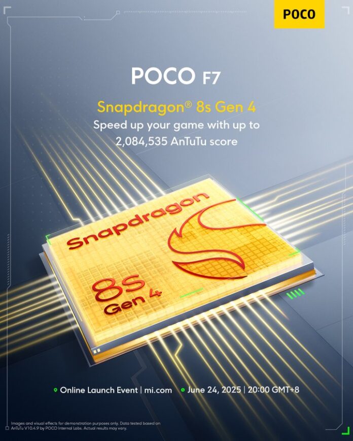 Skor AnTuTu POCO F7