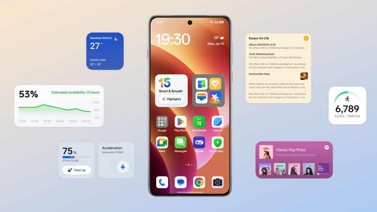 HP OPPO yang Dapat ColorOS 15