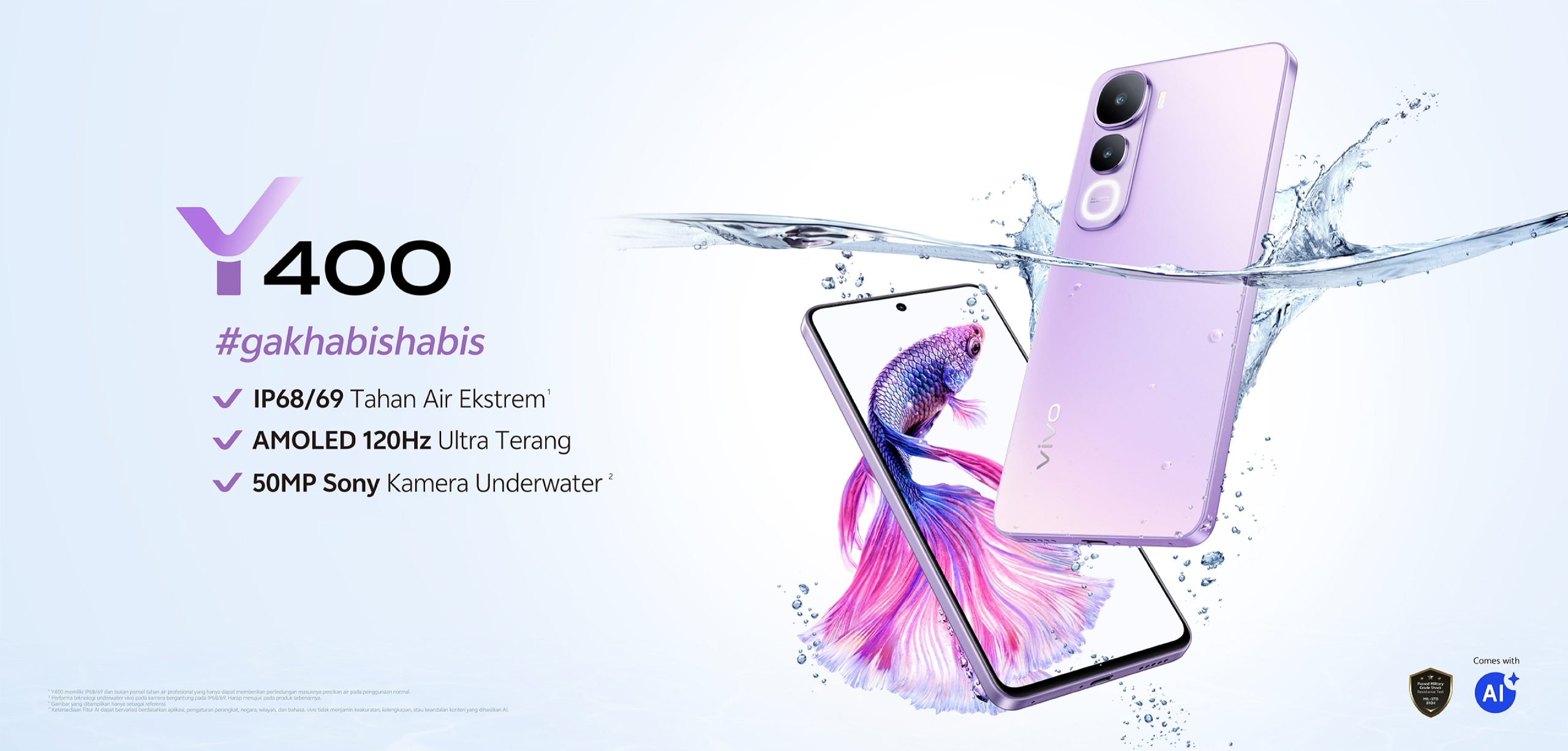 vivo Y400 Resmi di Indonesia