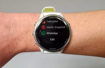 WhatsApp di smartwatch Garmin