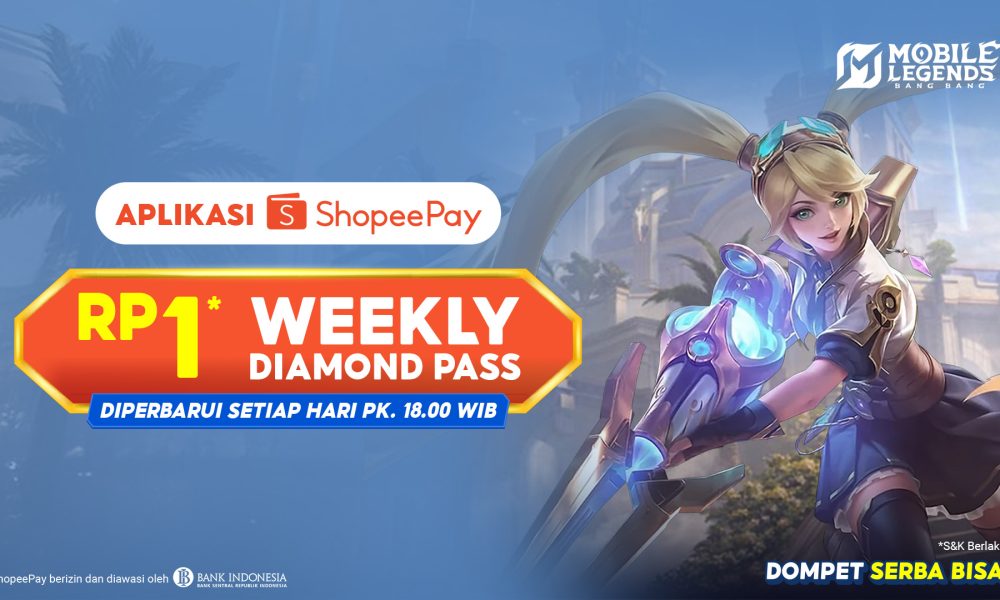 Promo Weekly Diamond Pass MLBB Rp1