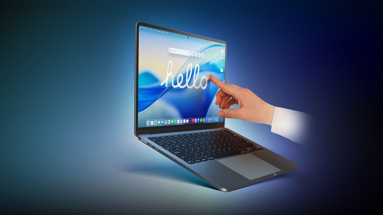 MacBook layar sentuh