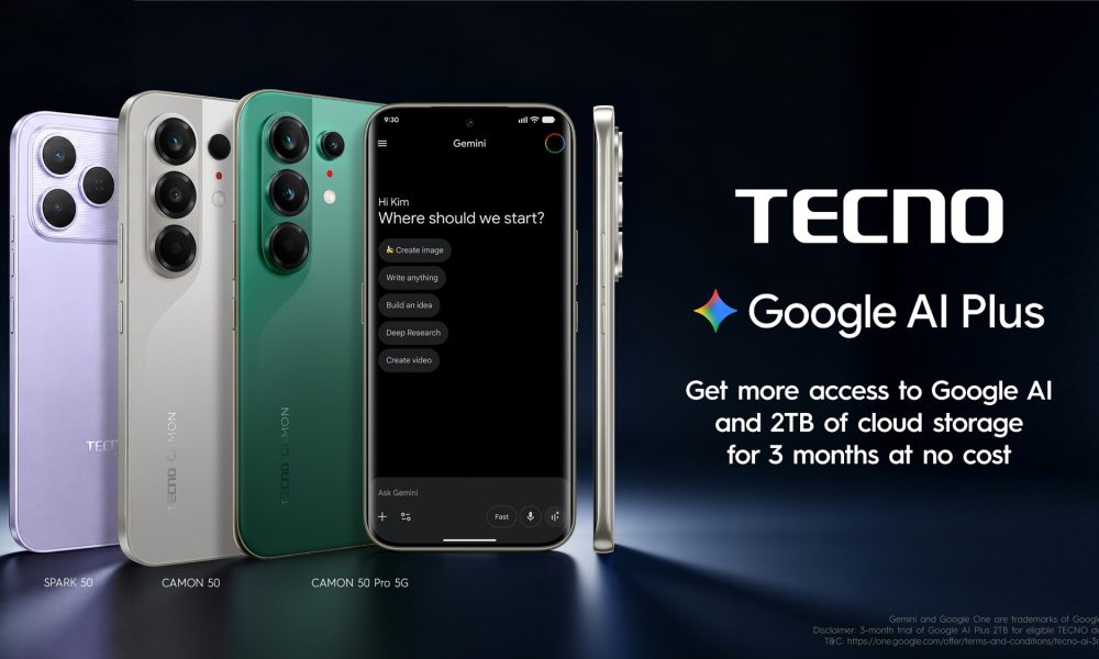 Google AI Plus untuk Pengguna TECNO