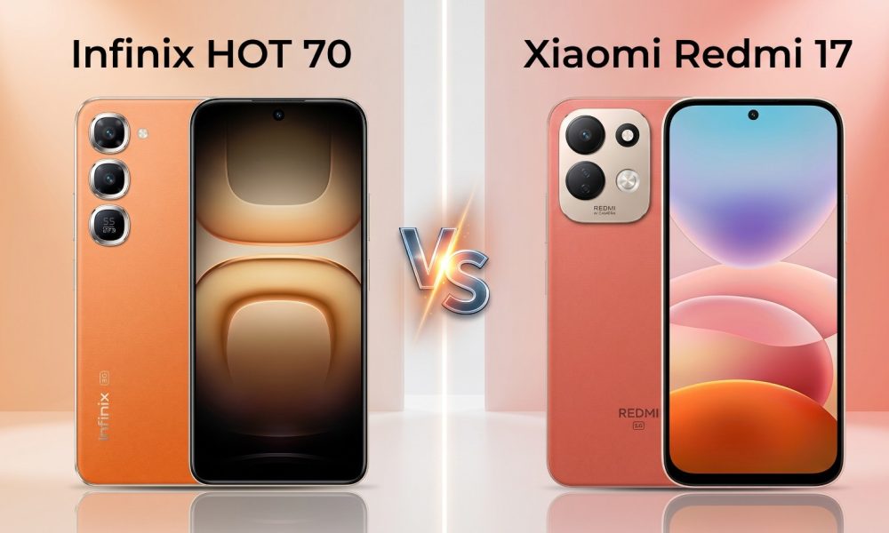 Infinix HOT 70 vs Redmi 17, Mana yang Lebih Worth It? Infinix HOT 70 vs Redmi 17